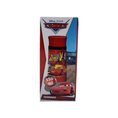 波兰Disney Pixar 保温杯高档儿童精品可爱汽车不锈钢保温水壶 350ml便携水杯