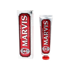 意大利 Marvis牙膏-红色肉桂薄荷 预防牙龈出血 75ML原装进口爆品精品牙膏中的爱马仕 意大利 Marvis牙膏-红色肉桂薄荷 预防牙龈出血 75ML原装进口爆品精品牙膏中的爱马仕