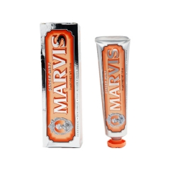 意大利 Marvis牙膏-橙色生姜薄荷 解热镇痛防牙周炎 75ML原装进口精品牙膏中的爱马仕 意大利 Marvis牙膏-橙色生姜薄荷 解热镇痛防牙周炎 75ML原装进口精品牙膏中的爱马仕