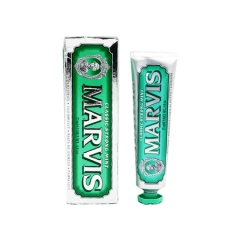 意大利 Marvis牙膏爆品 75ML-绿色强烈薄荷 实惠干净清新除烟渍茶渍咖啡渍精品牙膏中的爱马仕 意大利 Marvis牙膏爆品 75ML-绿色强烈薄荷 实惠干净清新除烟渍茶渍咖啡渍精品牙膏中的爱马仕