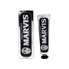 意大利 Marvis甘草薄荷牙膏75ml/支 护牙龈牙膏亮白去口臭自然配方精品牙膏中的爱马仕清新口气 意大利 Marvis甘草薄荷牙膏75ml/支 护牙龈牙膏亮白去口臭自然配方精品牙膏中的爱马仕清新口气