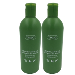 波兰  Ziaja齐叶雅橄榄洗发水 400ml 不含硅油洗发露 天然滋润强健发根