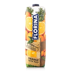 欧洲原装进口 FLORINA飞那橙汁 果汁饮料100%纯果汁1L 酸甜可口 欧洲原装进口 FLORINA飞那橙汁 果汁饮料100%纯果汁1L 酸甜可口
