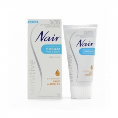 澳洲Nair奈尔温和全身脱毛膏75g 女士男士腋下脱毛腋毛腿毛无痛温和