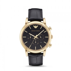 意大利Amani阿玛尼腕表潮流时尚休闲商务简约皮带石英男表手表 AR1917