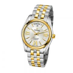 Titoni梅花空霸AirMaster系列机械自动机械双拱防反射男表手表93909 SY-342