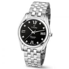 Titoni梅花空霸系列男士自动机械手表83909 S-354