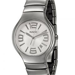 Rado雷达真系列陶瓷蓝宝石水晶玻璃男士石英手表R27654122