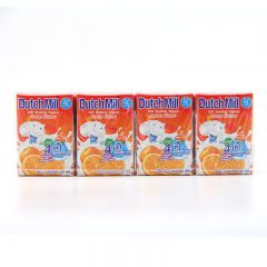 泰国Dutch Mill达美橙味酸奶饮品90ml*4/组果味酸奶早餐奶饮料