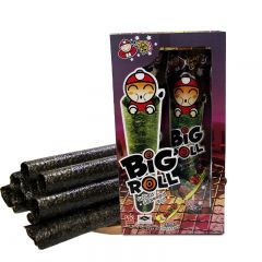 泰国小老板烧烤味香脆烤紫菜36g/盒即食烤海苔bigroll紫菜卷进口零食