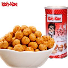 泰国Koh-Kae大哥牌泰式酸辣味花生豆罐装230g 香脆辣味坚果年货花生 泰国Koh-Kae大哥牌泰式酸辣味花生豆罐装230g 香脆辣味坚果年货花生