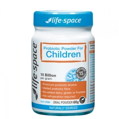 澳洲Life Space儿童益生菌粉60g改善肠道益生菌增强提高免疫3-12岁儿童调理肠胃