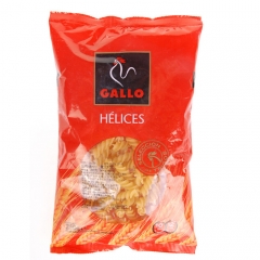 西班牙进口Gallo公鸡螺丝形意大利面条250g 意粉意面通心粉