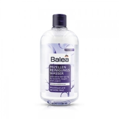 德国Balea芭乐雅卸妆水紫水400ml眼唇脸部温和清洁无刺激混合肤质和油性肤质适用