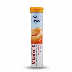 德国DM Das Gesunde Plus VC血橙味无糖维生素C泡腾片20片/支橙管无糖VC矿物质 德国DM Das Gesunde Plus VC血橙味无糖维生素C泡腾片20片/支橙管无糖VC矿物质