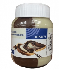 比利时Everyday每天黑白巧克力酱400g朱古力酱 巧克力调料酱烘焙 早餐面包搭档