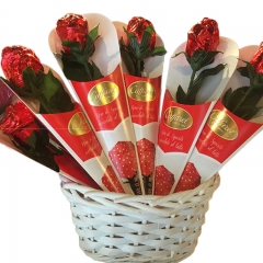 意大利Caffarel口福莱红玫瑰巧克力单支20g 口感浓醇丝滑 原装进口 意大利Caffarel口福莱红玫瑰巧克力单支20g 口感浓醇丝滑 原装进口