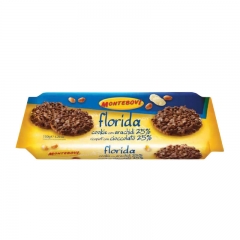 意大利Montebovi白朗妮波维花生巧克力曲奇饼干150g办公室零食进口休闲零食