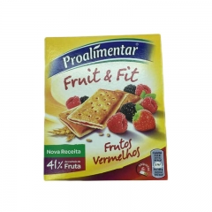 葡萄牙Danesita丹妮丝塔温福饼干水果味148g香浓果酱低脂低热量 办公室休闲食品 原装进口