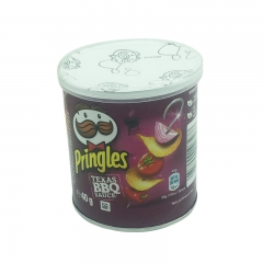 葡萄牙Pringles品客烧烤味薯片40g/罐 开罐即食片片饱满口齿留香进口休闲零食