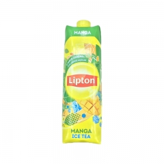 葡萄牙Lipton立顿芒果味冰茶1L 自然清爽消暑解渴 冰茶一刻立刻爽到底
