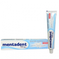 意大利Mentadent梦他全家美白牙膏75ml去牙渍口气清新防蛀固齿原装进口 意大利Mentadent梦他全家美白牙膏75ml去牙渍口气清新防蛀固齿原装进口