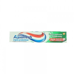 意大利 Aquafresh阿瓜富乐三层保护薄荷牙膏去牙渍口气清新防蛀固齿原装进口 意大利 Aquafresh阿瓜富乐三层保护薄荷牙膏去牙渍口气清新防蛀固齿原装进口
