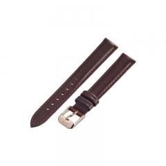 英国Daniel Wellington丹尼尔惠灵顿棕色真牛皮银色扣牛皮表带1003DW