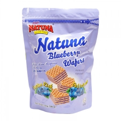 马来西亚Natuna呐嘟娜蓝莓口味威化饼干200g/袋 果味浓郁美味可口 好吃停不下来 进口休闲零食 马来西亚Natuna呐嘟娜蓝莓口味威化饼干200g/袋 果味浓郁美味可口 好吃停不下来 进口休闲零食