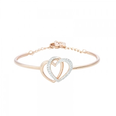 施华洛世奇SWAROVSKI Dear Medium心心相印 永恒不变的爱手链 5194838