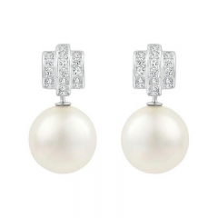 施华洛世奇SWAROVSKI Perpetual密镶水晶珍珠耳钉 1106454