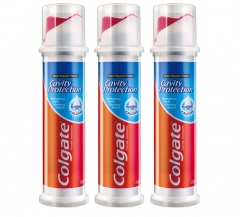 德国进口高露洁立式按压牙膏100ml