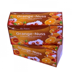 奥地利进口 海外直邮 orange nuss 橙子坚果味水果茶 花果茶 花茶 20袋装 奥地利进口 海外直邮 orange nuss 橙子坚果味水果茶 花果茶 花茶 20袋装